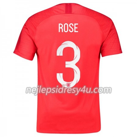 Fotbalový Dres Anglie Rose 3 Venkovní MS 2018